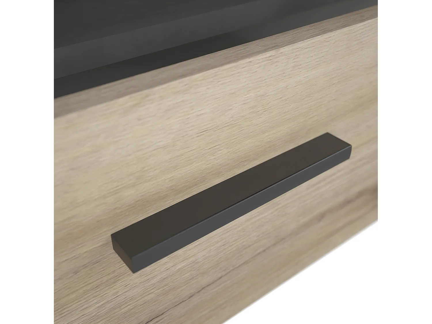 TV-Möbel mit 2 Schubladen und 1 breiten Nische L151,7 cm - Sheffield