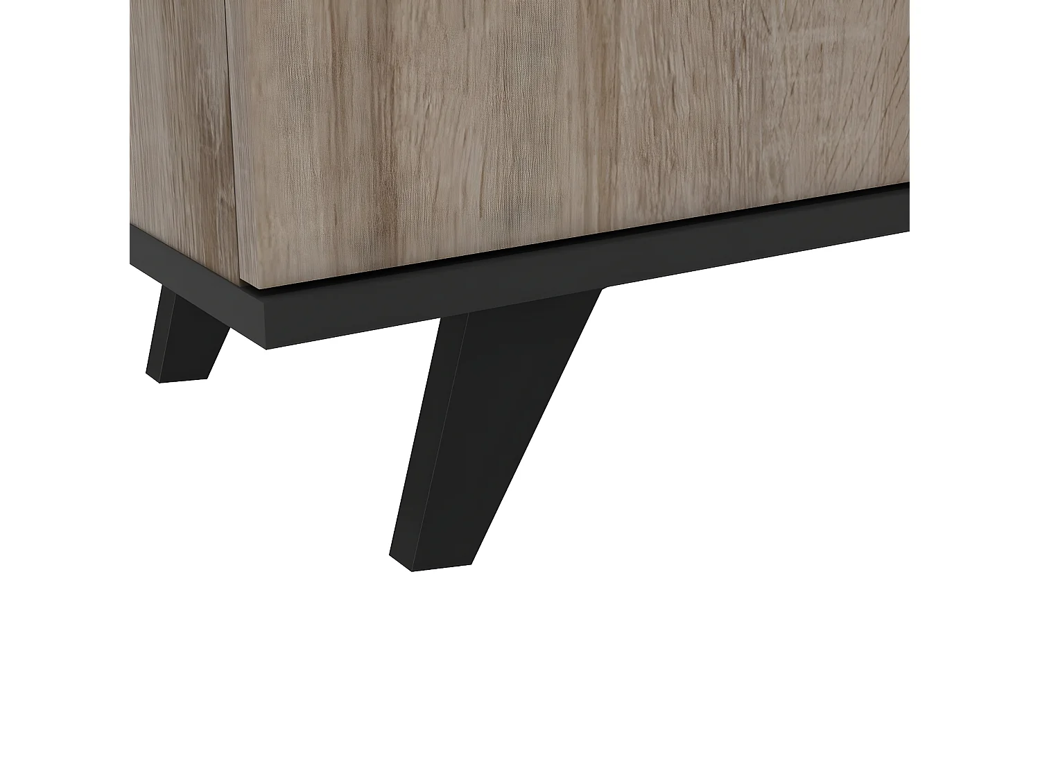 TV-Möbel mit 2 Türen und 2 Nischen L151,4 cm - Wayne