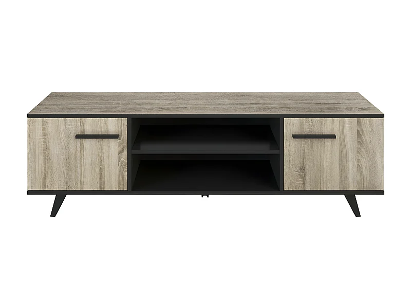 TV-meubel met 2 deuren en 2 nissen, 151,4 cm - Wayne