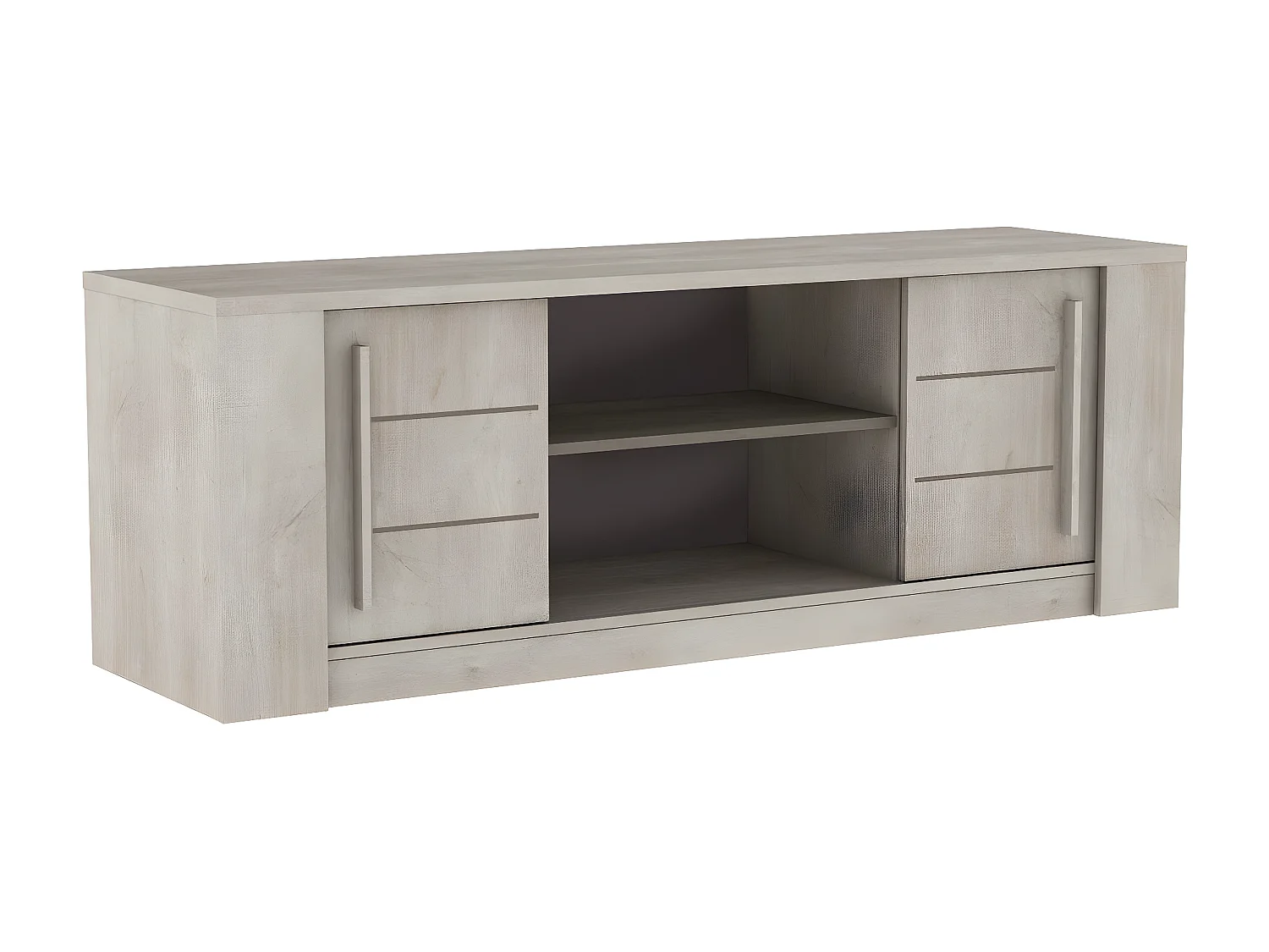 Meuble TV 2 Portes Coulissantes L150 cm - Antibes