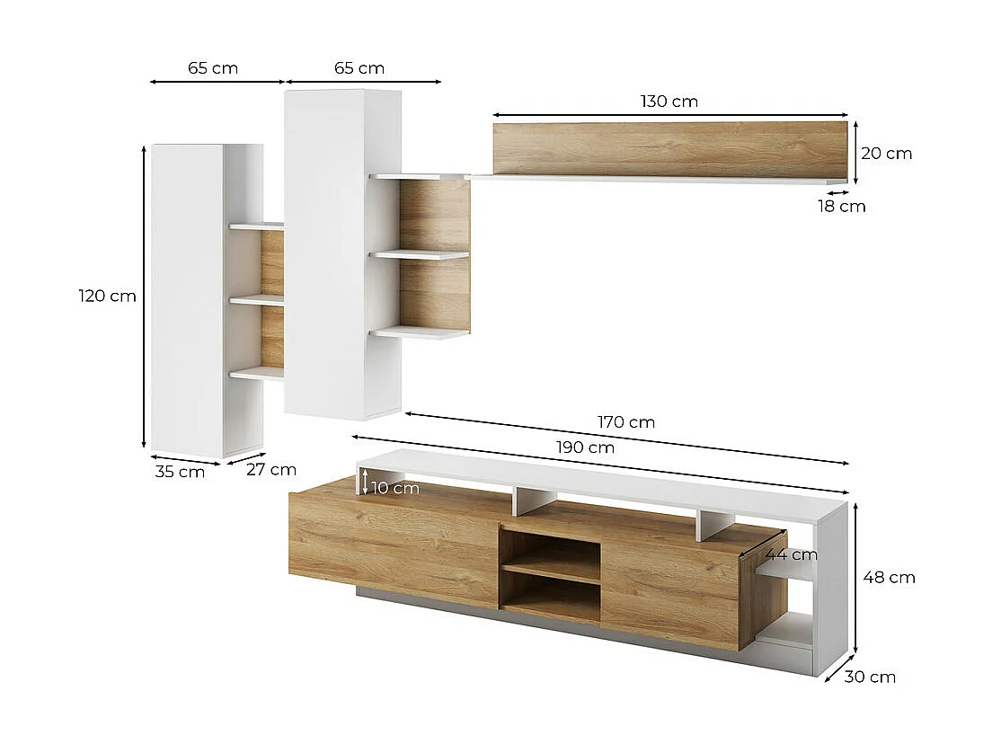 Conjunto de salón Fivfivi 101