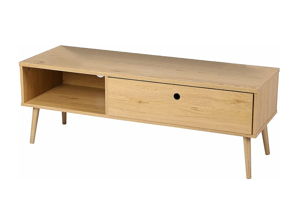 Meuble TV 1 tiroir 1 Niche L120 cm - Osaka