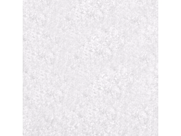 Canapé d'angle convertible 3 places en tissu blanc 270x202x71 cm
