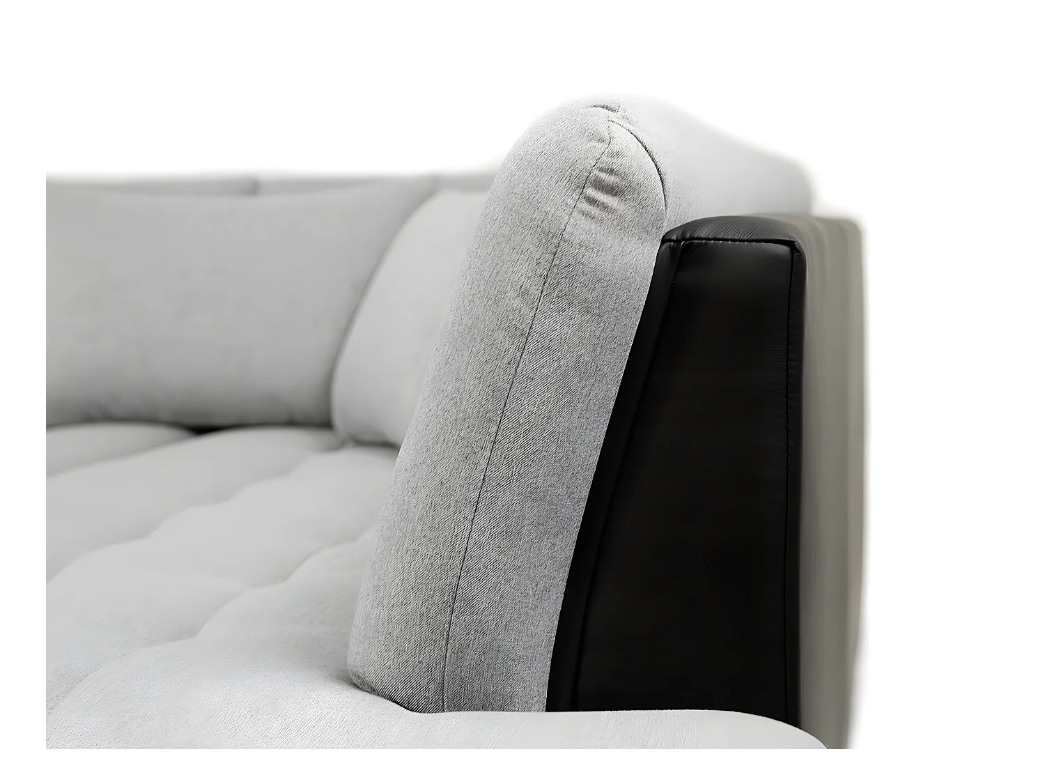 Sofá rinconero Comfivo 150, Gris, Función de descanso, Almacenaje, 345x205x76cm