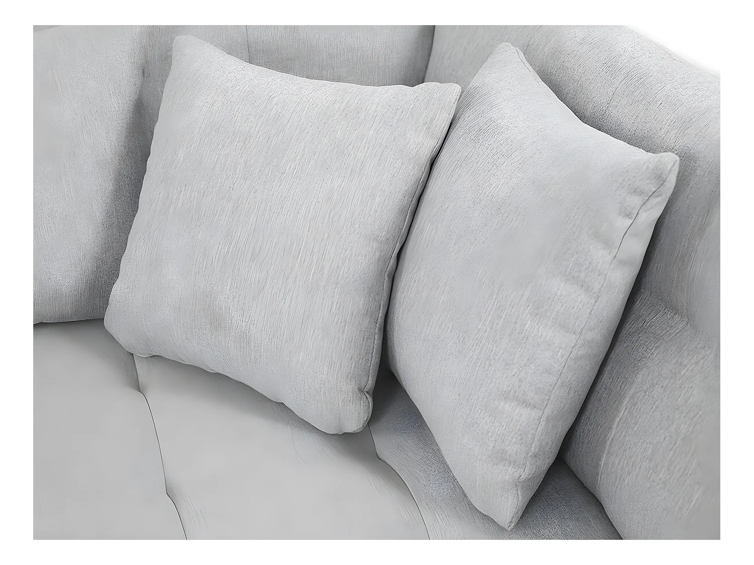 Sofá rinconero Comfivo 150, Gris, Función de descanso, Almacenaje, 345x205x76cm