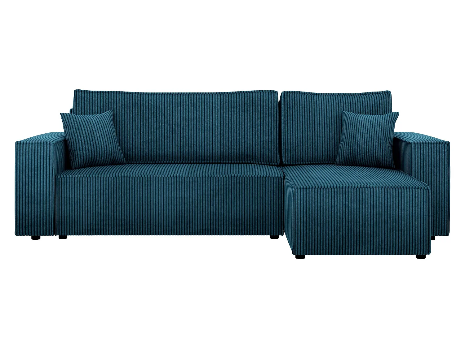 Sofá rinconero Vespes, Azul, Función de descanso, Almacenaje
