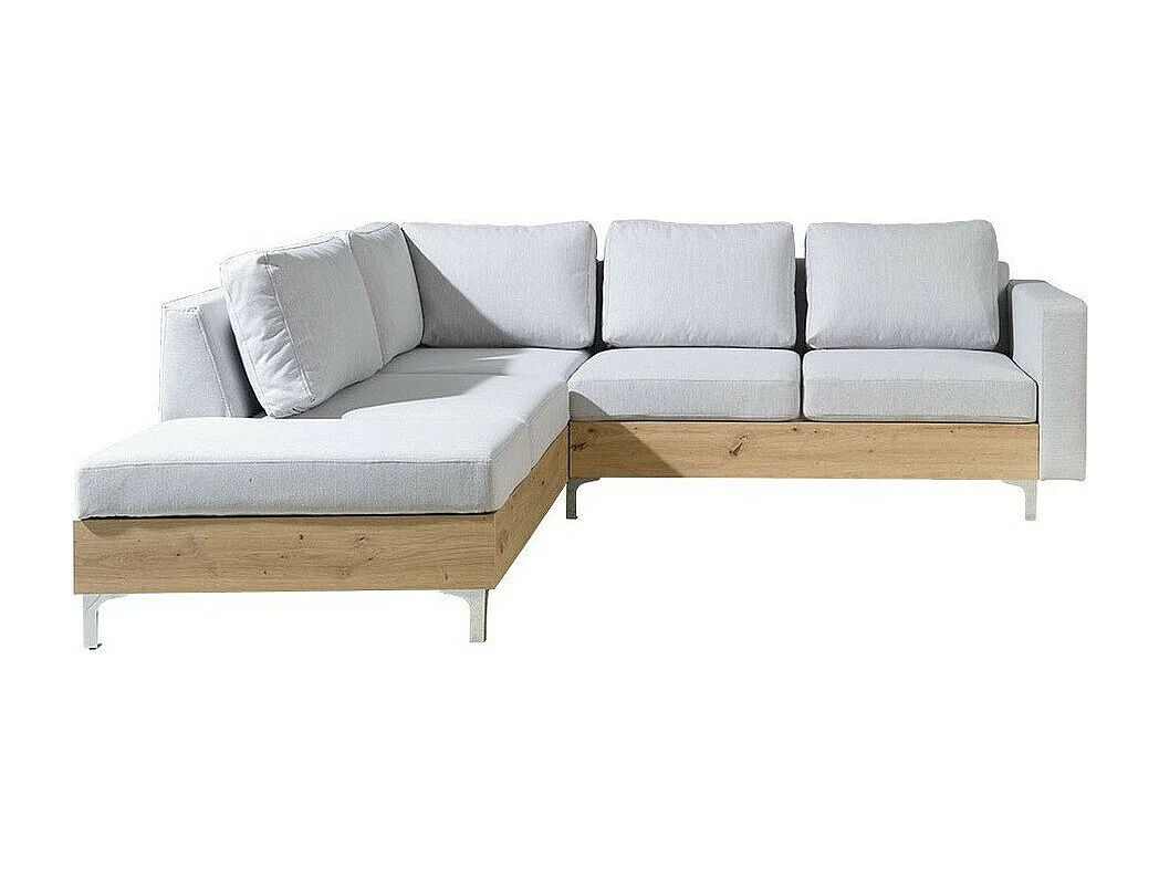 Sofá de canto Providence 140, Cinzento, Funcionalidade de dormir