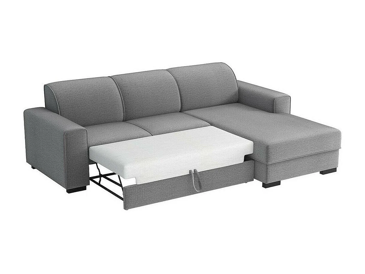 Canapé d'angle Columbus 186, Brun clair, Disponible, 260x182x90cm