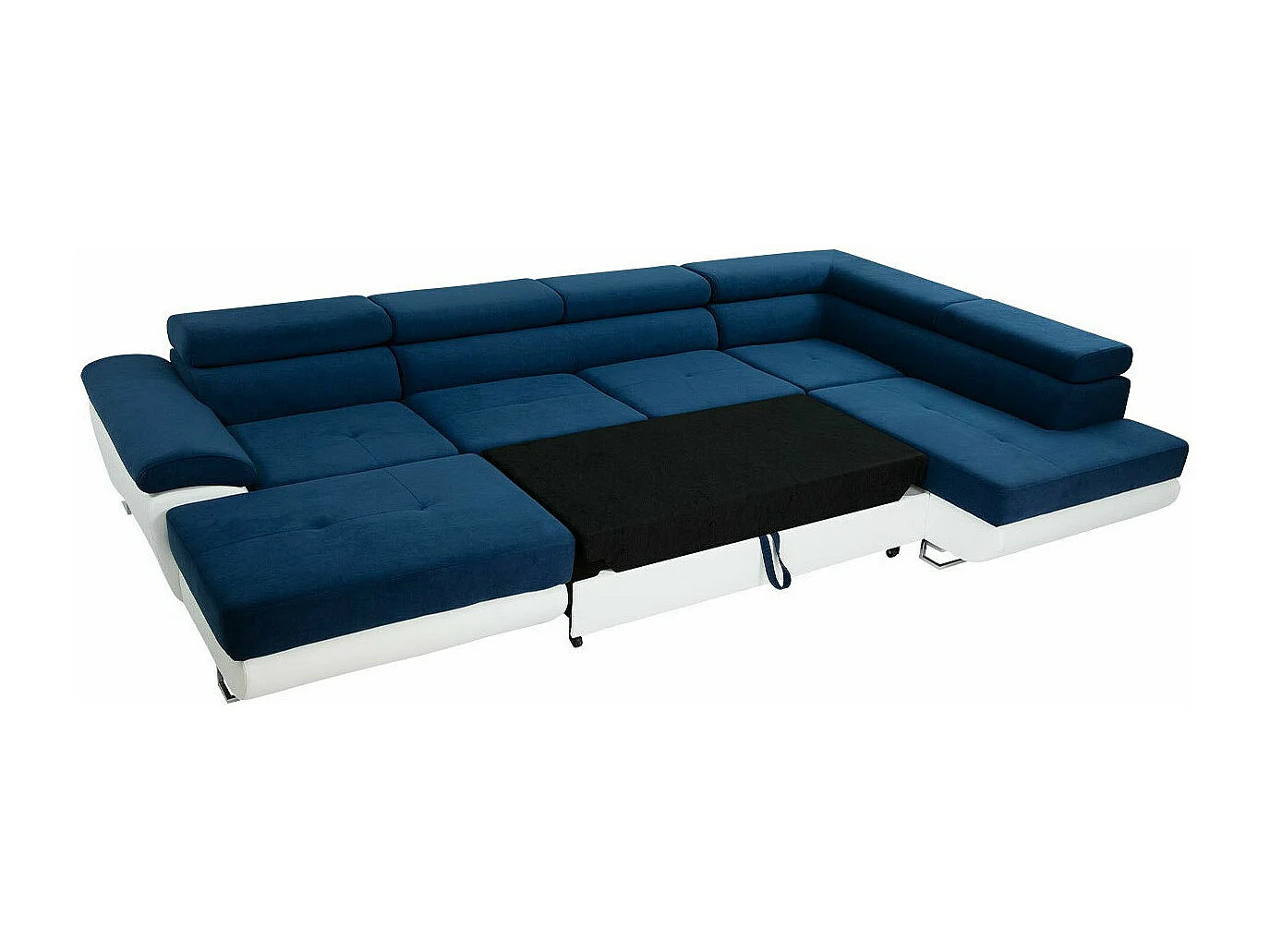 Canapé d'angle Comfivo 190, Gris, Disponible, 345x202x71cm