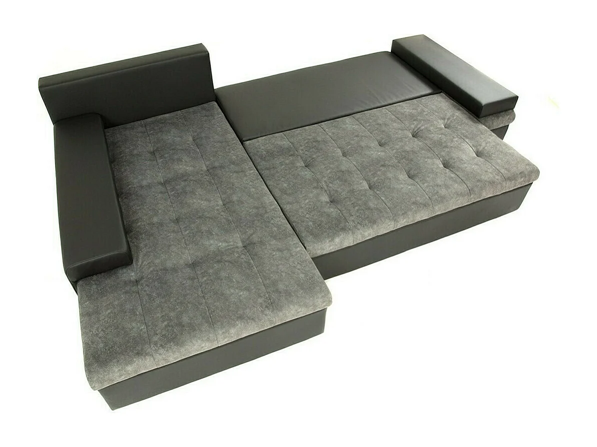 Divano angolare Comfivo 212, Rosso, Con, 274x182x83cm