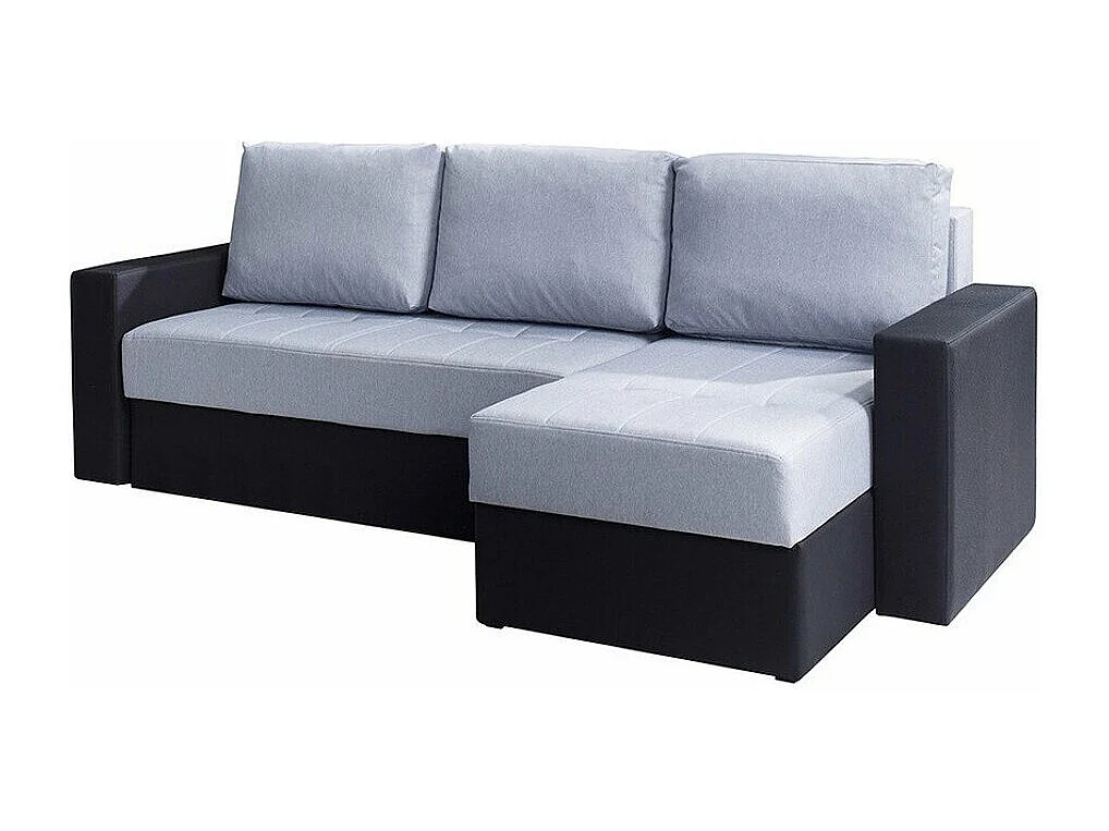 Sofá de canto Tivdalu 116, Cinzento, Funcionalidade de dormir