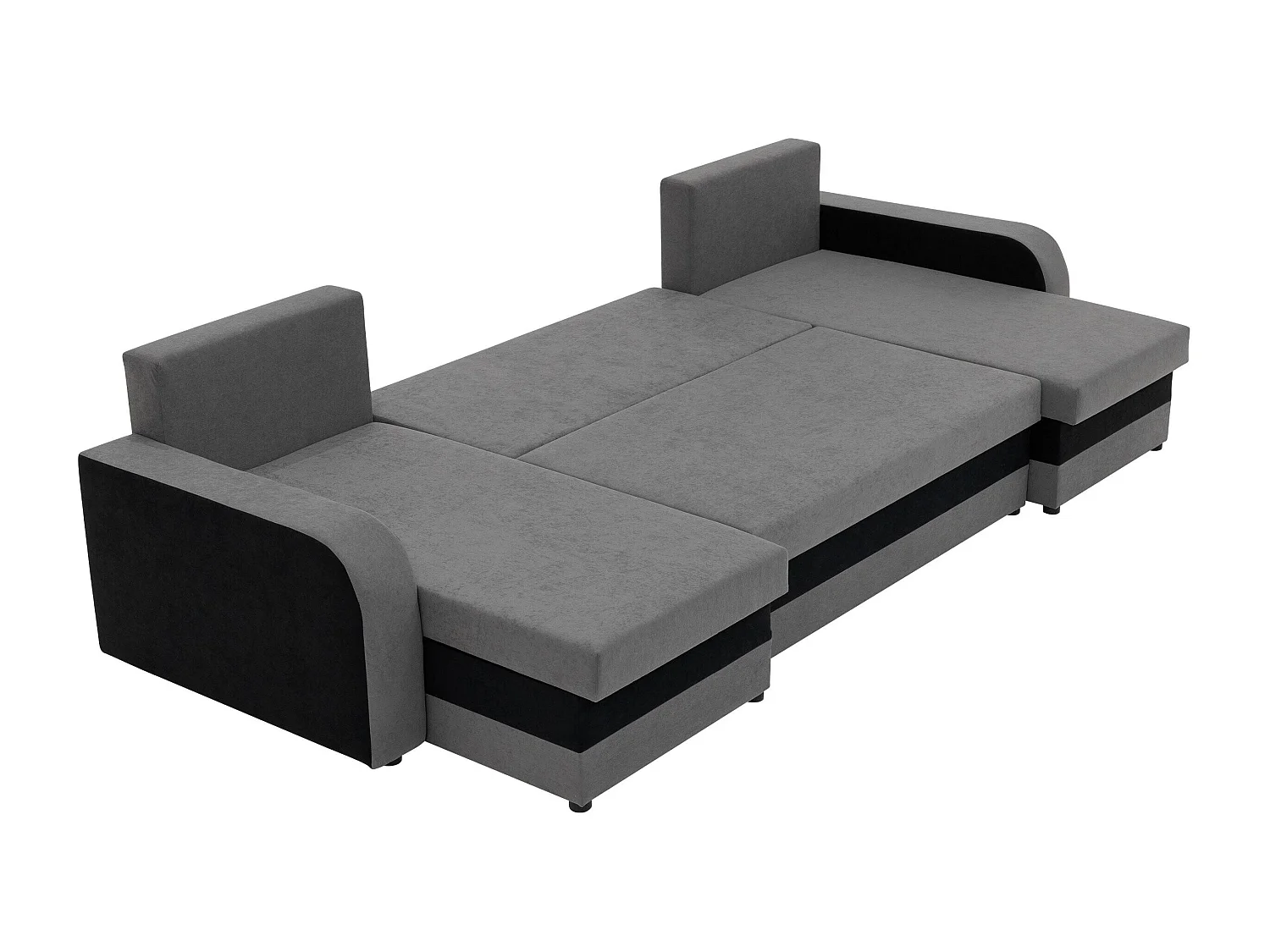 Canapé d'angle Comfivo Melissa III, Brun clair, Disponible, 304x140x80cm