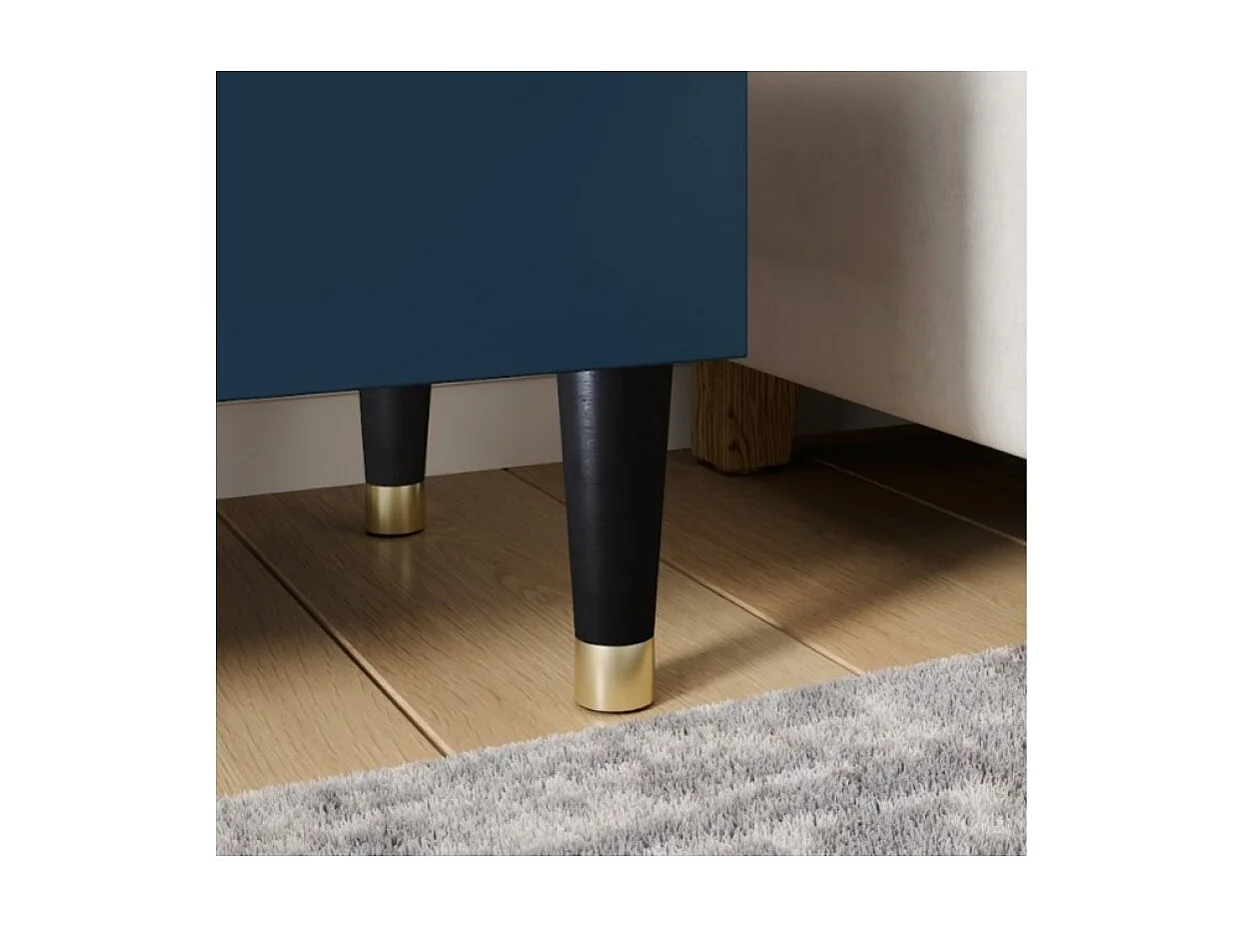 Couchtisch Zentiko/Compensato/Metallo/Schwarz