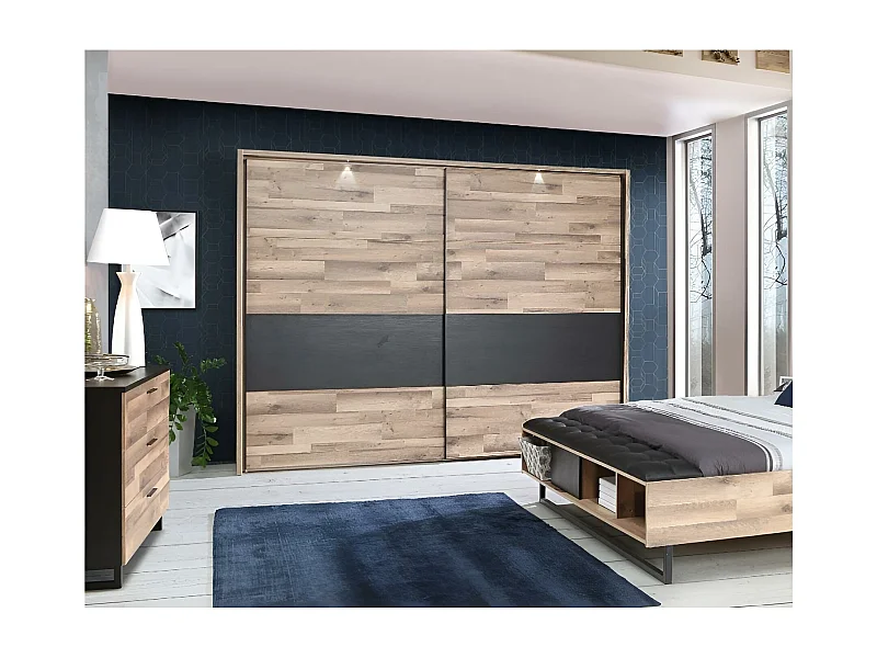 Kleiderschrank Jacobina (220cm)