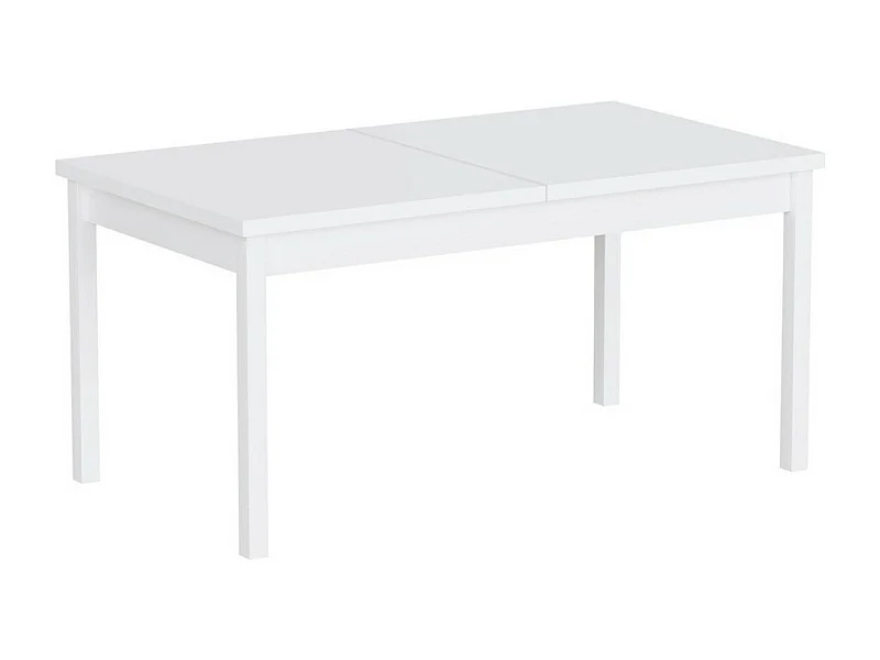 Table Victorville 177, Blanc, 76x92x160cm, Allongement, Stratifié, Bois