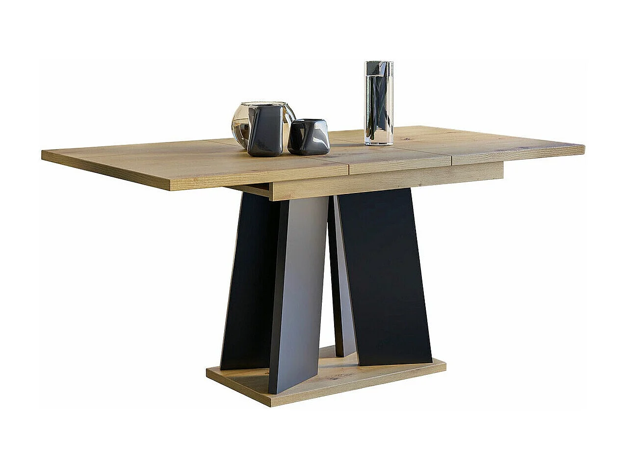 Mesa Goodyear 107, Extensível, Placa de aglomerado laminado, 8x9x12cm