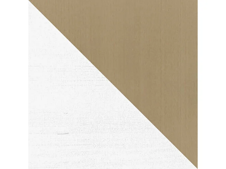 Mesa Victorville 331, Roble Sonoma|Blanco, 78x80x140cm, Alargamiento, Aglomerado laminado