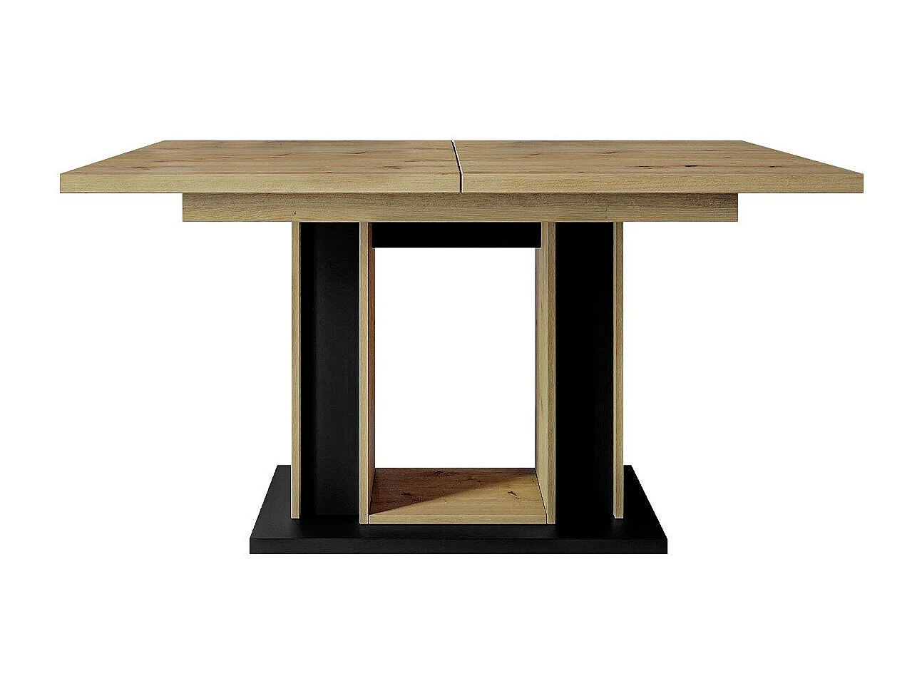 Mesa Goodyear 124, Extensível, Placa de aglomerado laminado, 8x9x14cm