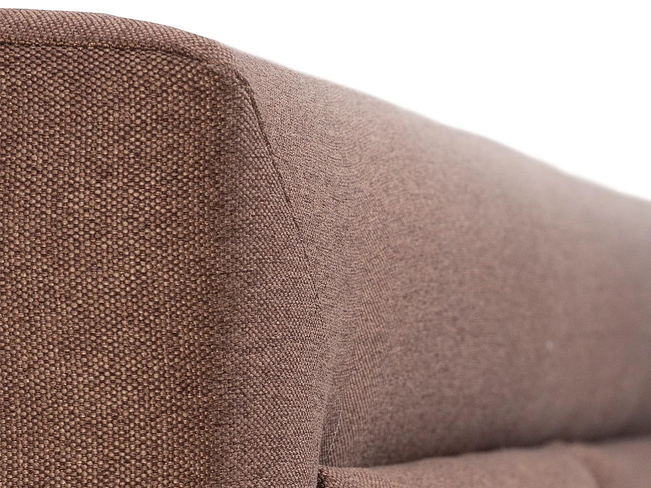 Lit Pomona 103, Double, Brun clair, 200x200, Tissu, Disponible, 220x223x93cm