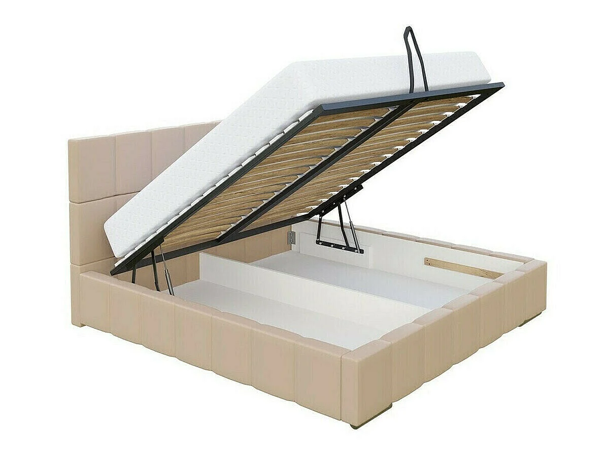 Cama Arcus, Doble, Rosa, Tapiz, Somieres, 18x22x9cm