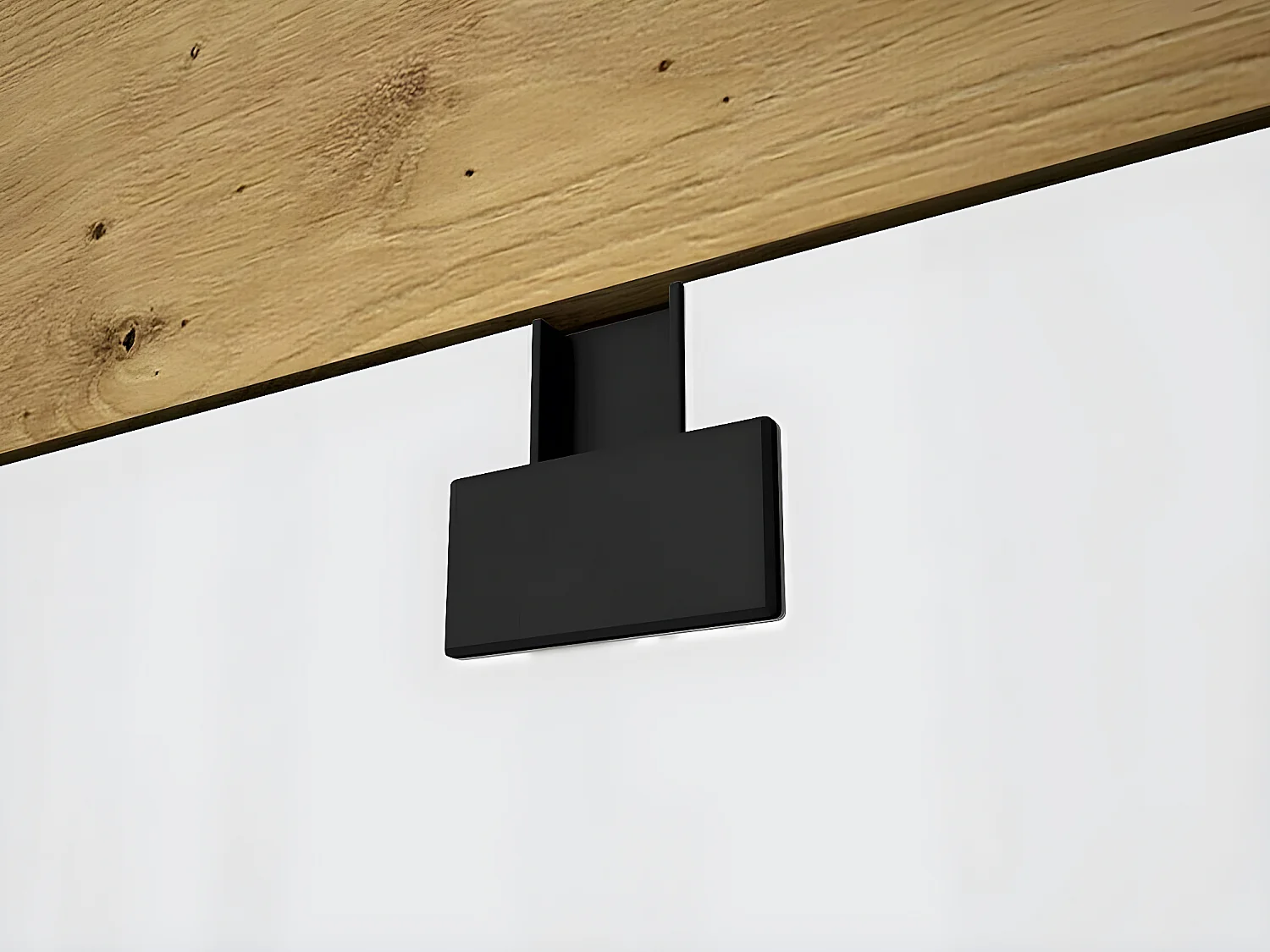 Letto Florevi 106, Singolo, Nocciola, 90x200, Truciolare laminato, Con, 93x203x71cm