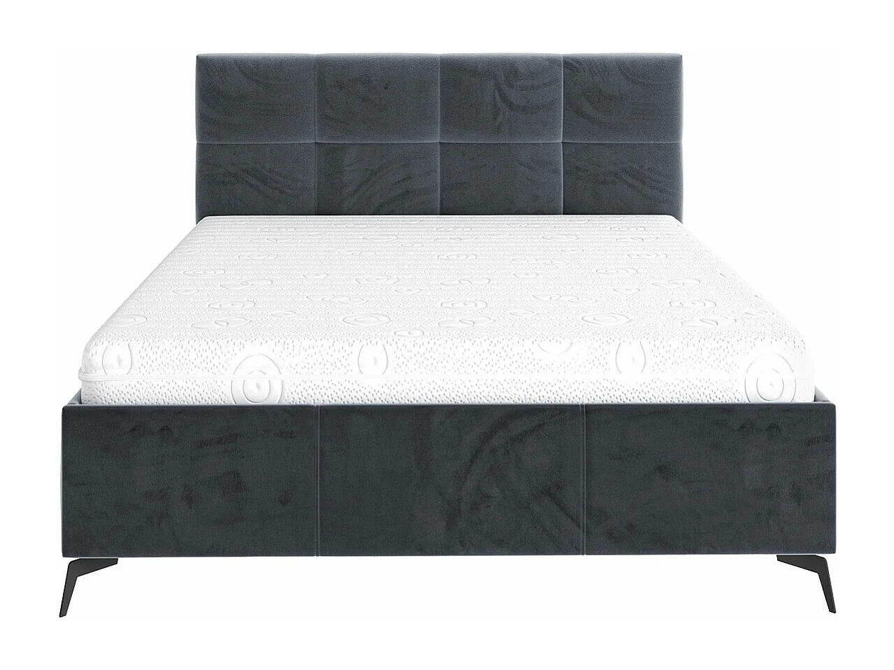 Cama ComfiDream 172, Doble, Gris, 140x200, Tapiz, Somieres, 149x216x106cm