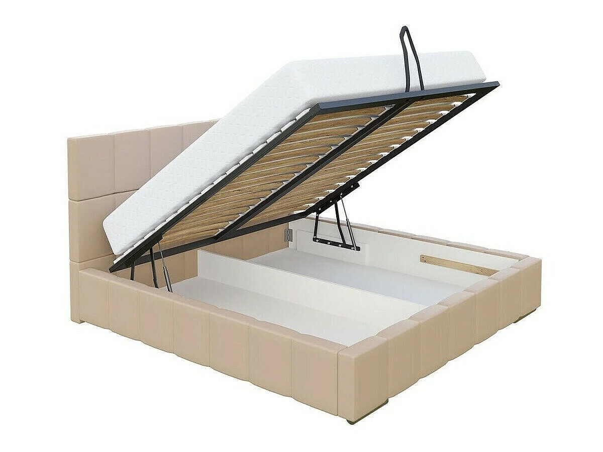 Cama Arcus, Doble, Rosa, Tapiz, Somieres, 20x22x9cm