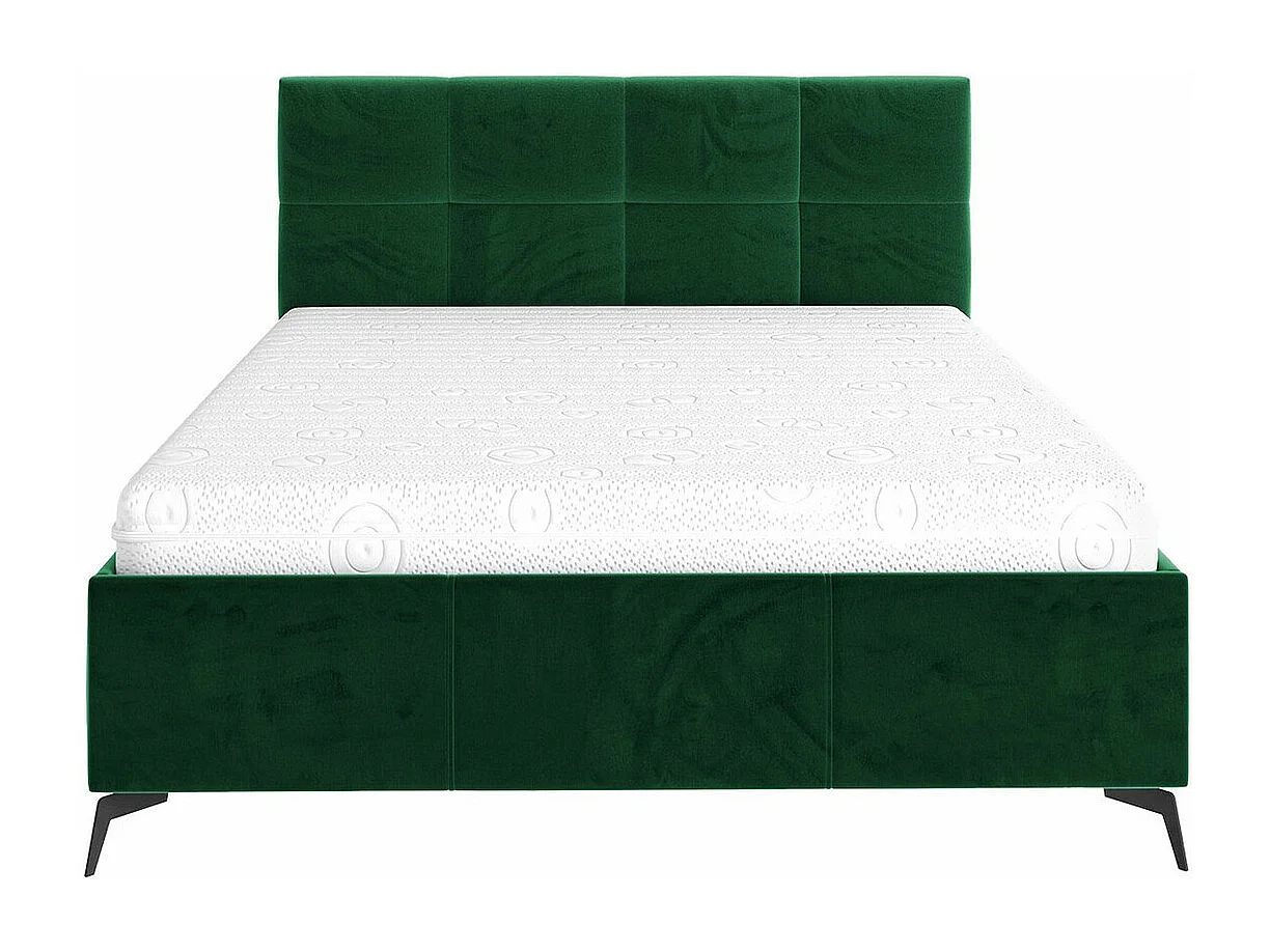 Cama ComfiDream 172, Casal, Verde, Tecido, Estrados de cama