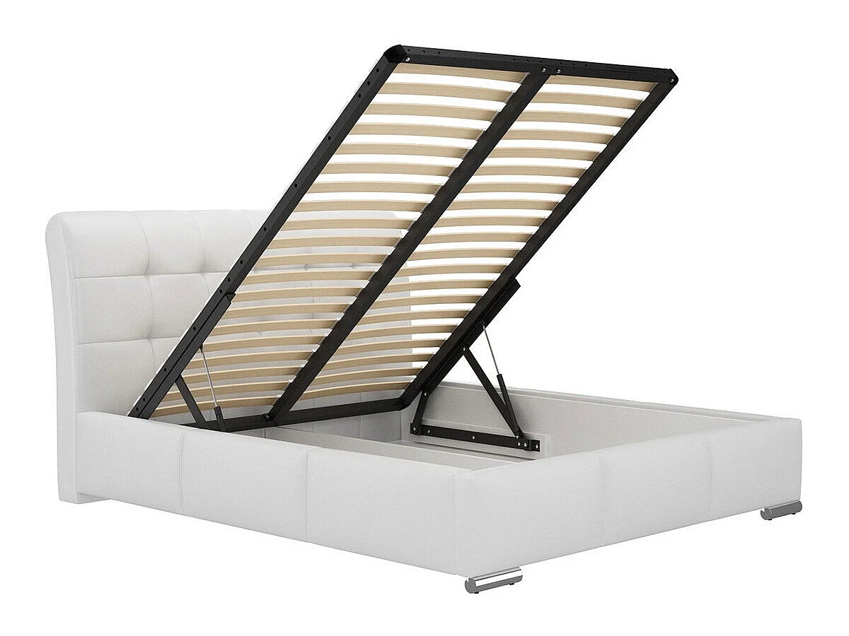 Lit Fructus, Double, Blanc, Disponible, 20x23x10cm