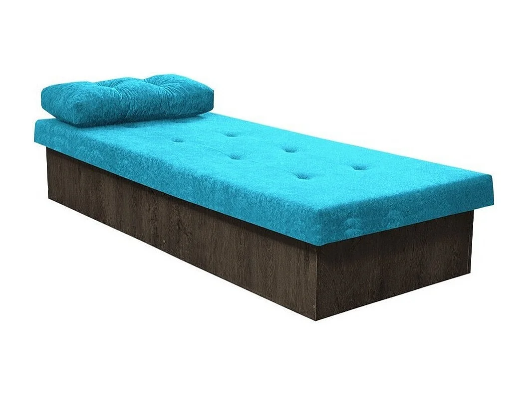 Lit Dover 100, Unique, Turquoise, 80x190, No, 80x190x39cm