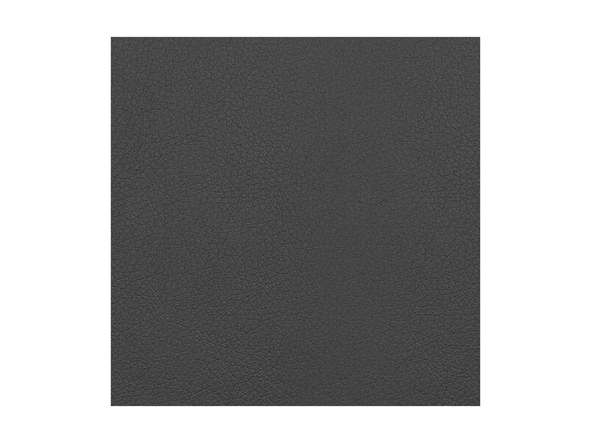 Lit Florence 101, Double, Gris, 180x200, Faux cuir, Sommier à lattes, 198x216x105cm