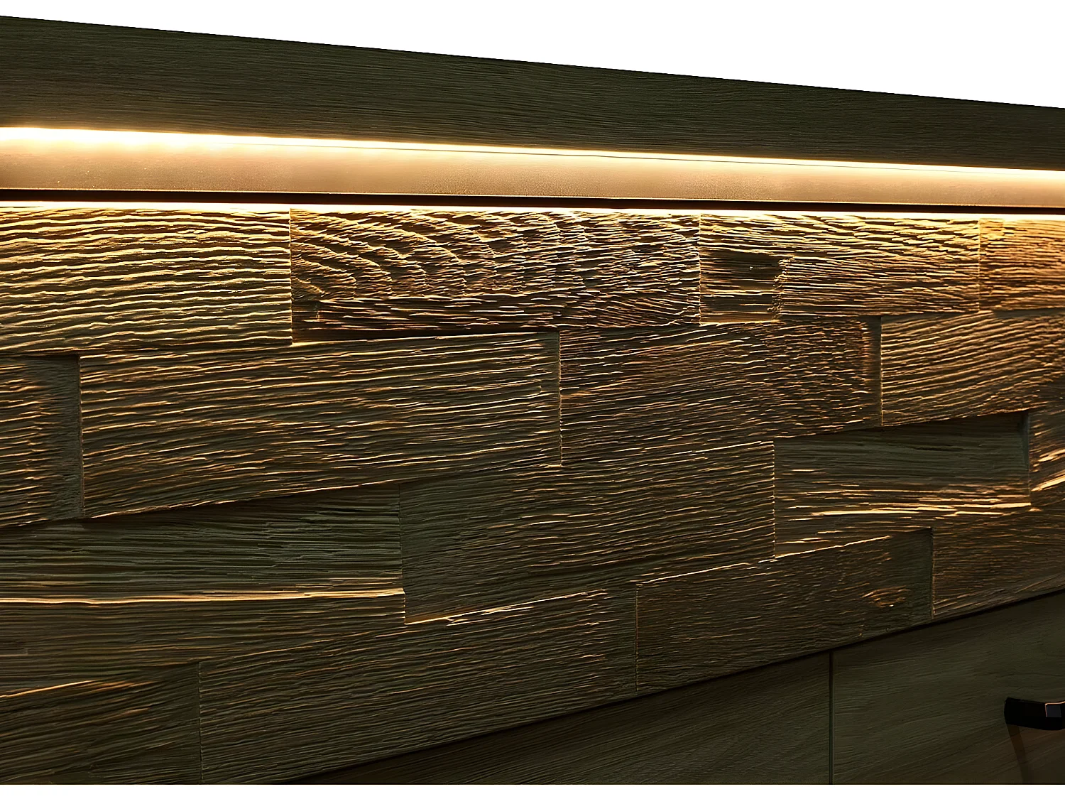 Cama Etrmoni 113, Casal, Castanho claro, Placa de aglomerado laminado