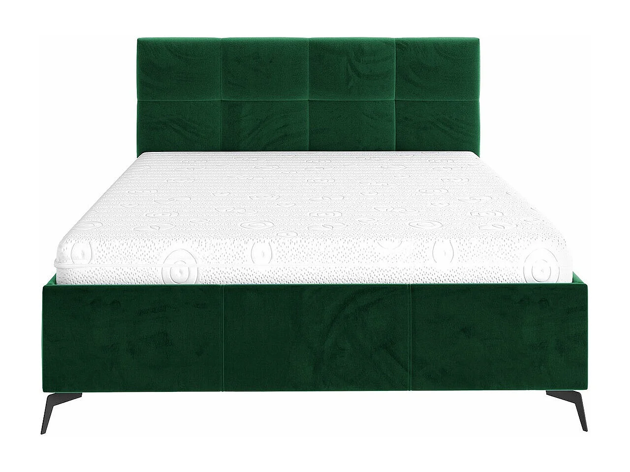 Cama ComfiDream 172, Doble, Verde, 140x200, Tapiz, Somieres, 149x216x106cm