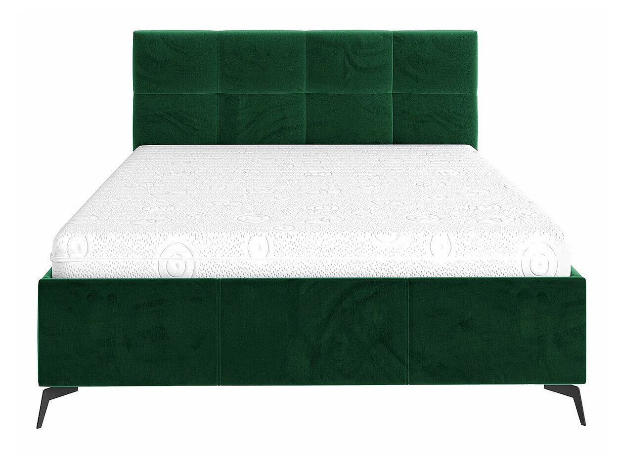 Lit ComfiDream Sorona, Double, Vert, Tissu, Disponible, 15x22x11cm