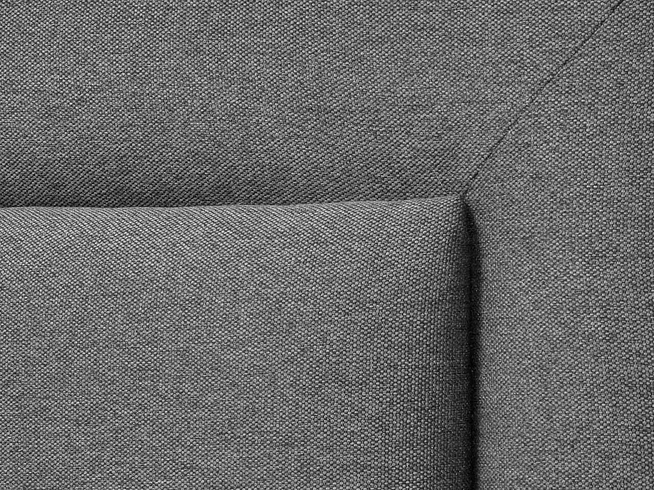 Cama Pomona 100, Casal, Cinzento, Tecido, Estrados de cama, 18x22x9cm