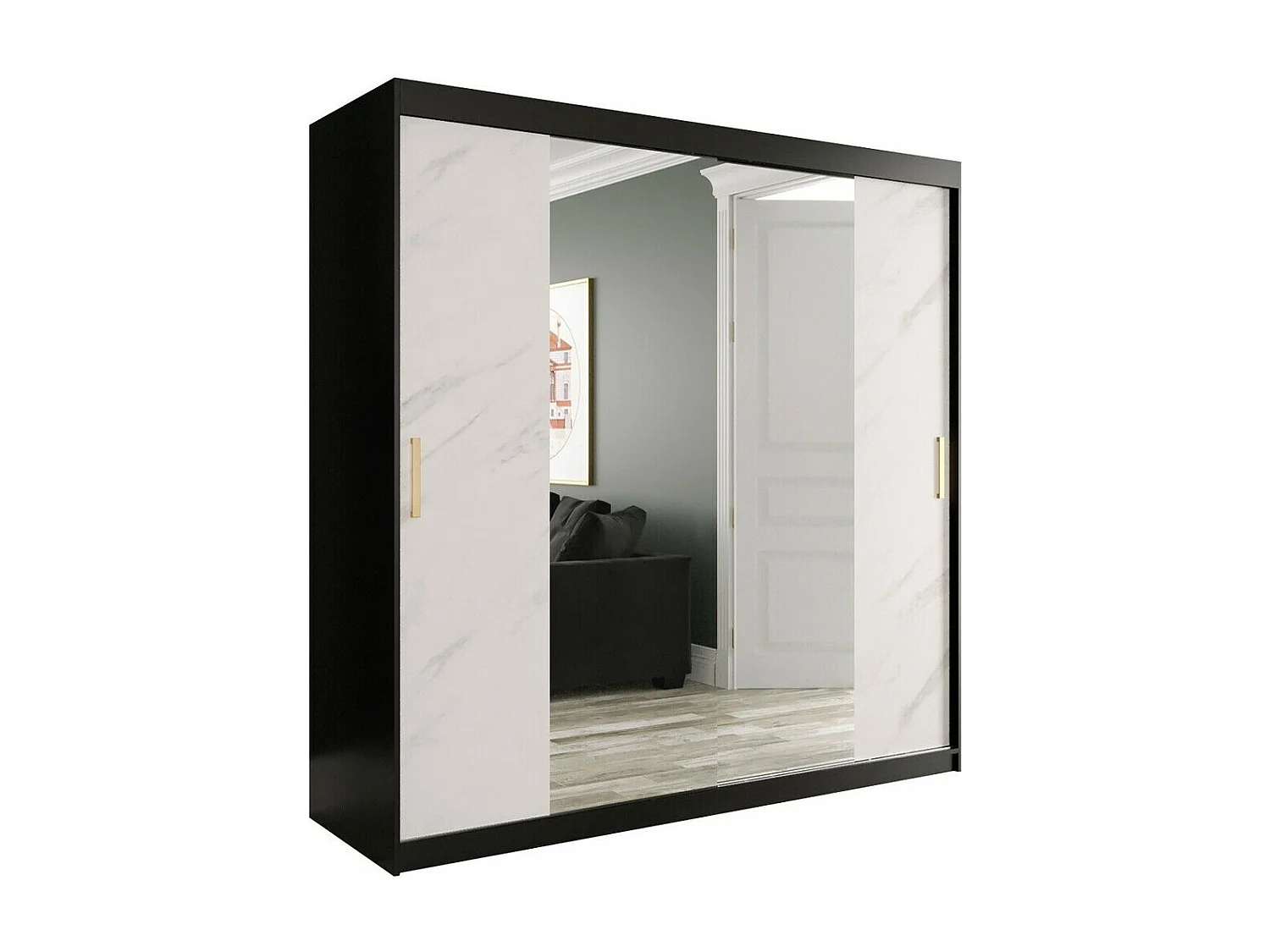 Roupeiro Hartford 256, Número de prateleiras: 9, 20x20x6cm