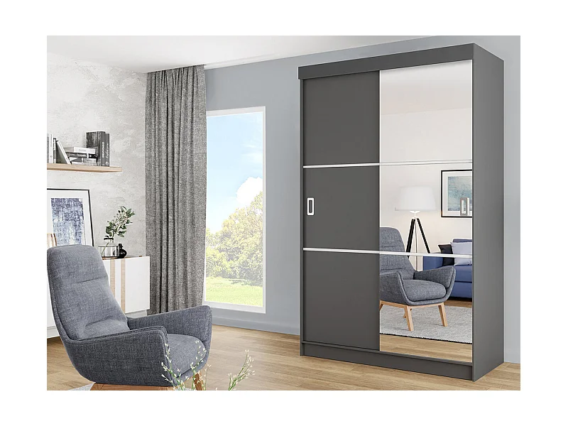 Roupeiro Dover 111, Número de prateleiras: 2, 21x14x6cm