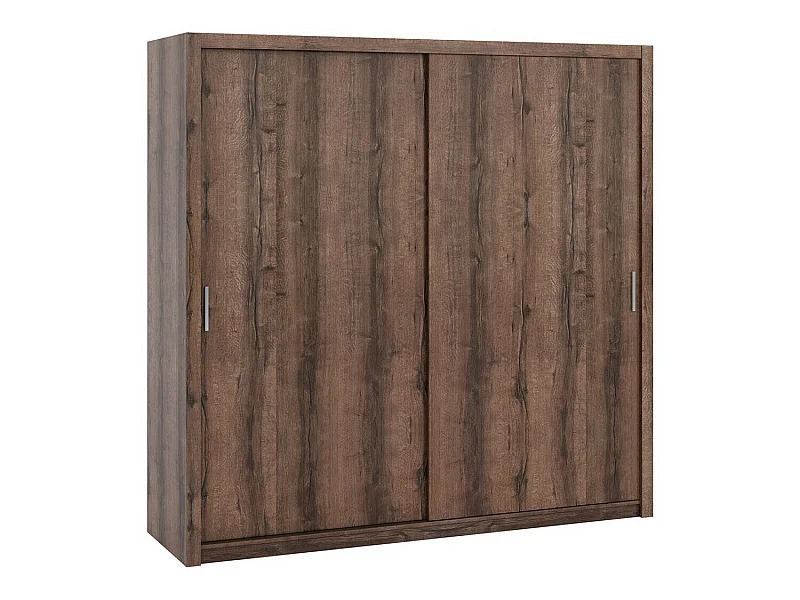 Armario Catromi 109, Roble del Monastery, 215x220x62cm, Puertas de armario: Correderas