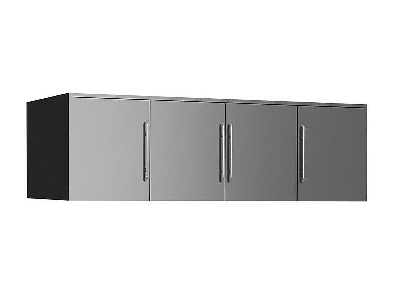 Aparador Dortivu 146, Grafito, 45x196cm, Número de puertas: 457cm, Aglomerado laminado