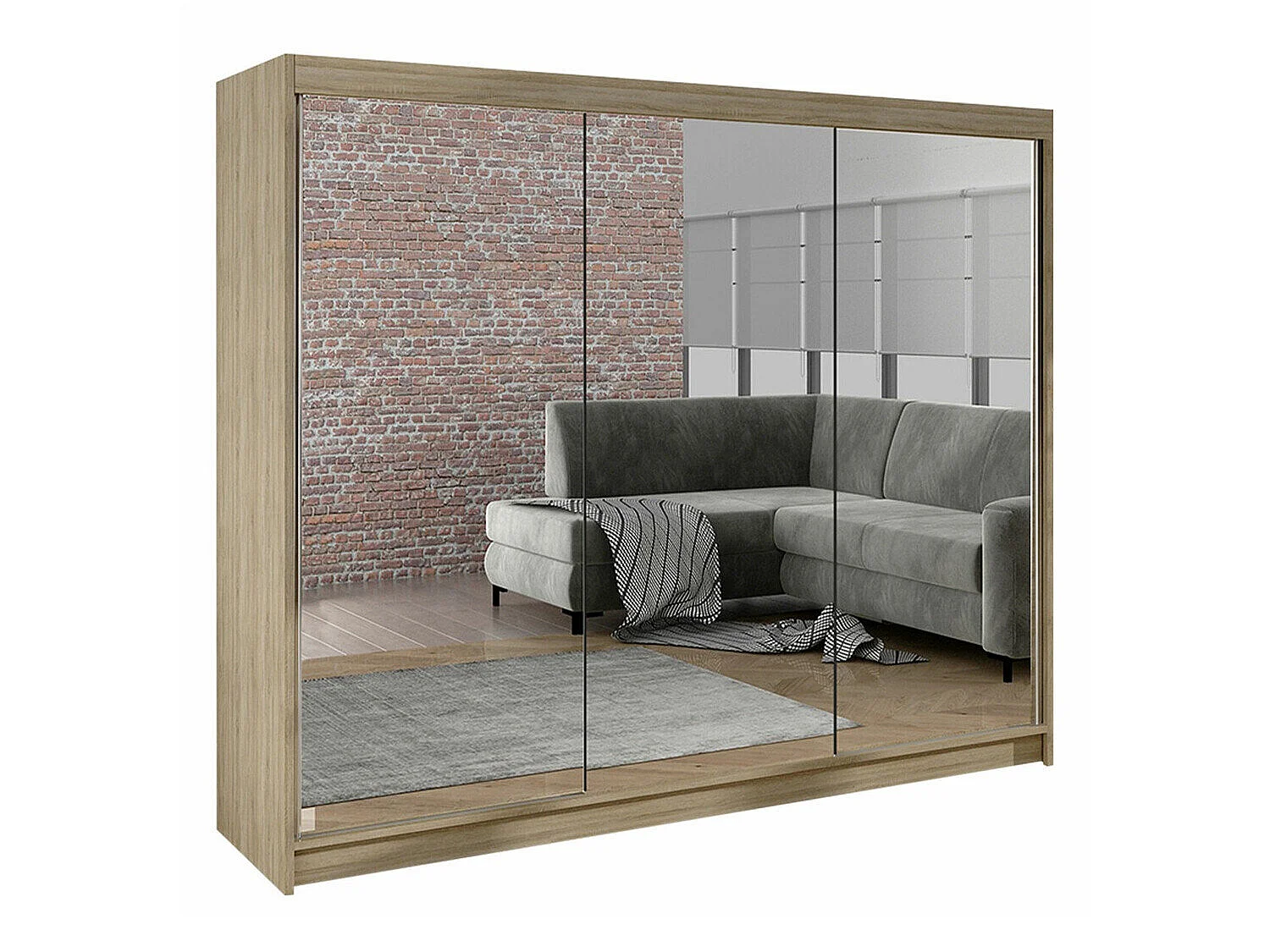 Armoire Closico Durion III, Nombre d'étagères: 9, 22x20x6cm