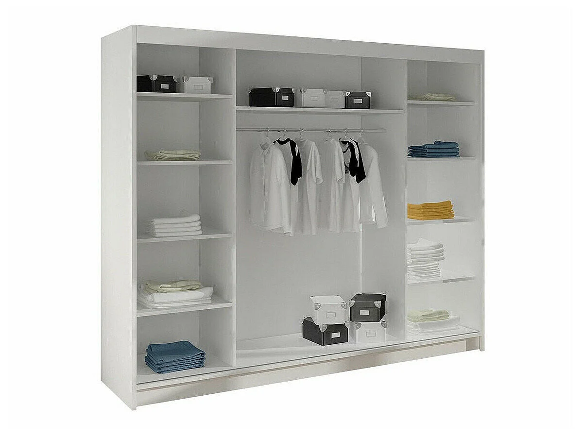 Armoire Closico Durion III, Nombre d'étagères: 9, 22x20x6cm
