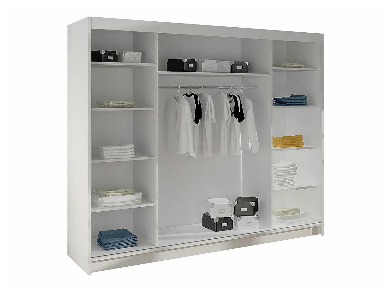 Armoire Closico Durion III, Nombre d'étagères: 9, 22x20x6cm