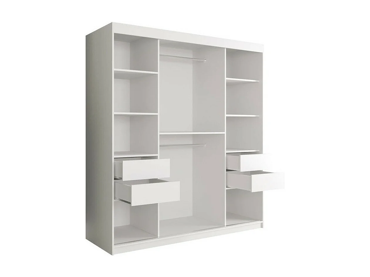 Roupeiro Hartford 249, Número de prateleiras: 7, 20x18x6cm