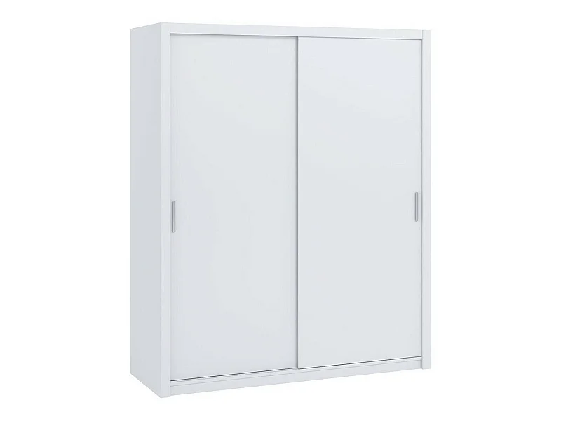 Armario Catromi 120, Blanco, 215x180x62cm, Puertas de armario: Correderas