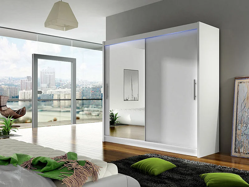 Roupeiro Closico 107, Número de prateleiras: 5, 22x18x6cm