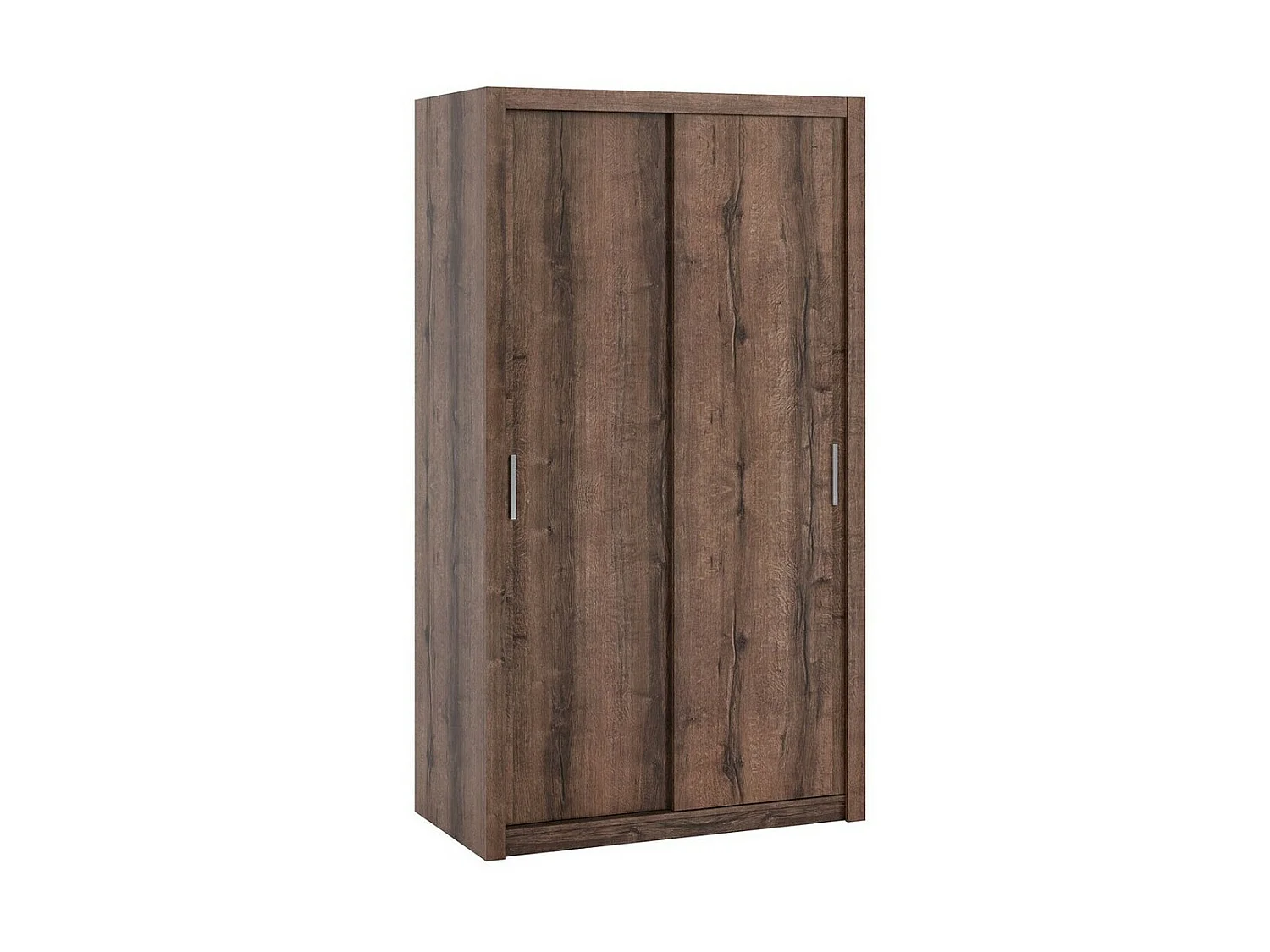 Armoire Catromi 102, Chêne du Monastery, 215x120x62cm, Portes d'armoire: Coulissantes