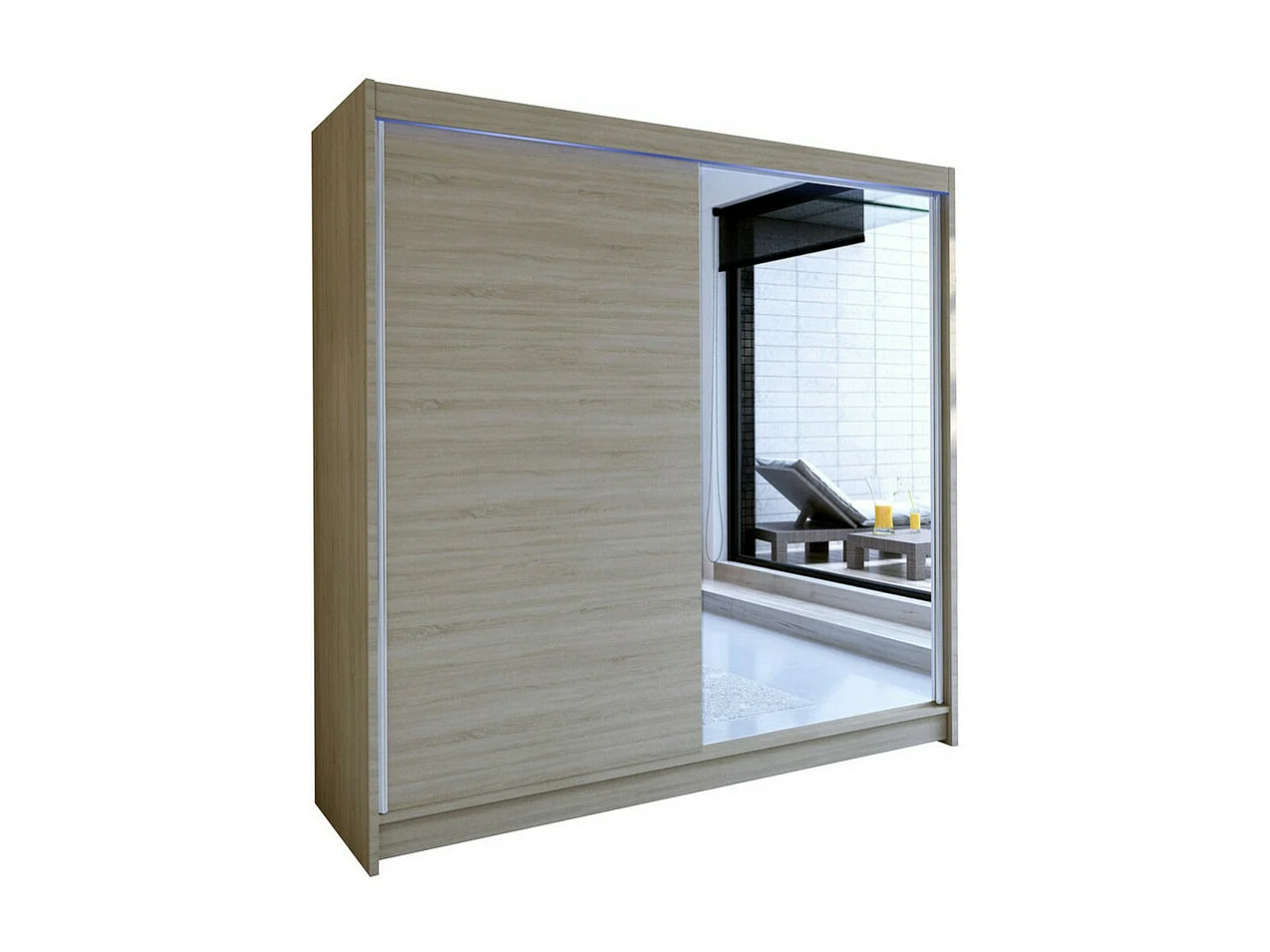 Roupeiro Closico 137, Número de prateleiras: 5, 22x18x6cm