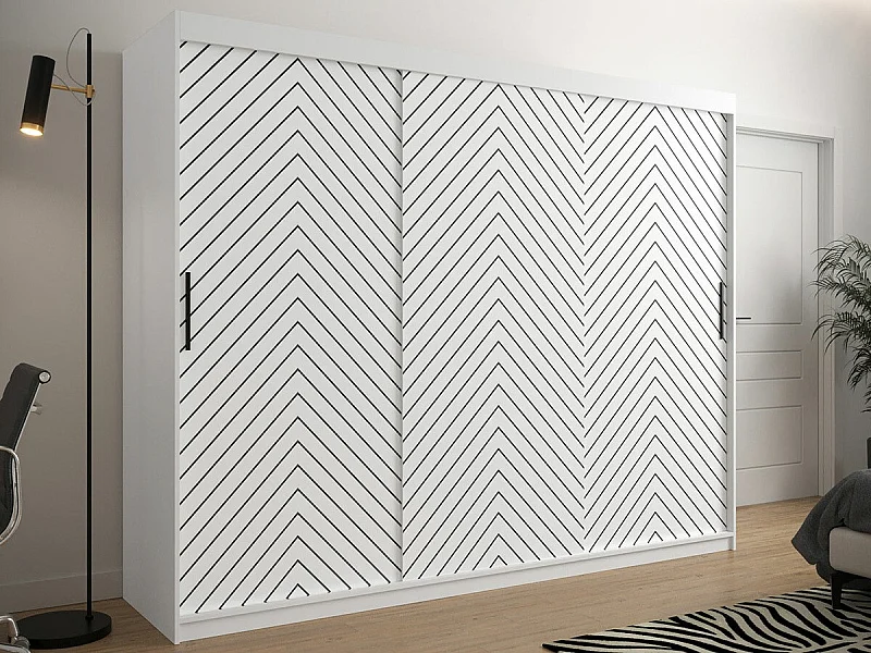 Roupeiro Hartford 316, Número de prateleiras: 7, 20x25x6cm