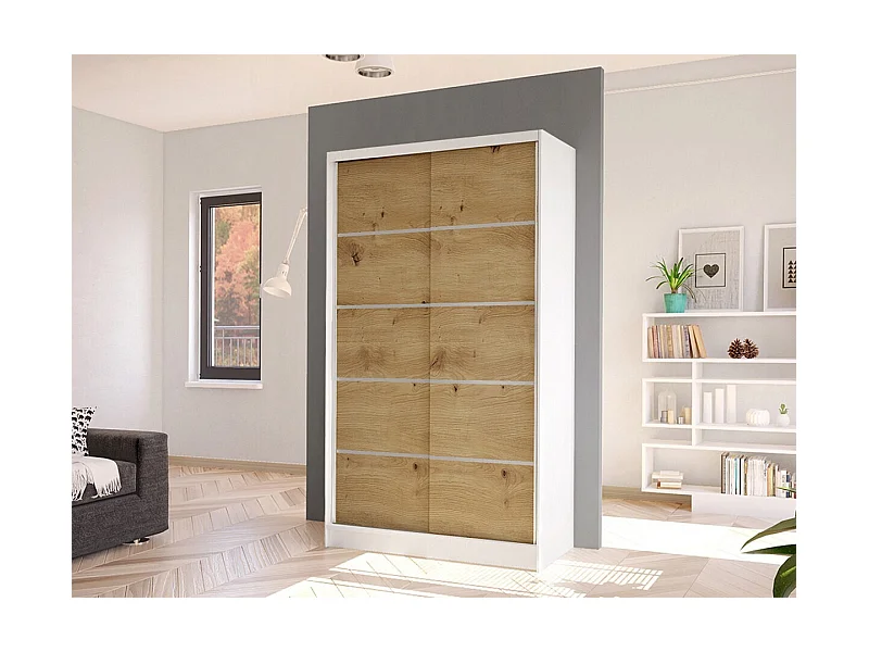 Roupeiro Closico 167, Número de prateleiras: 4, 20x10x6cm