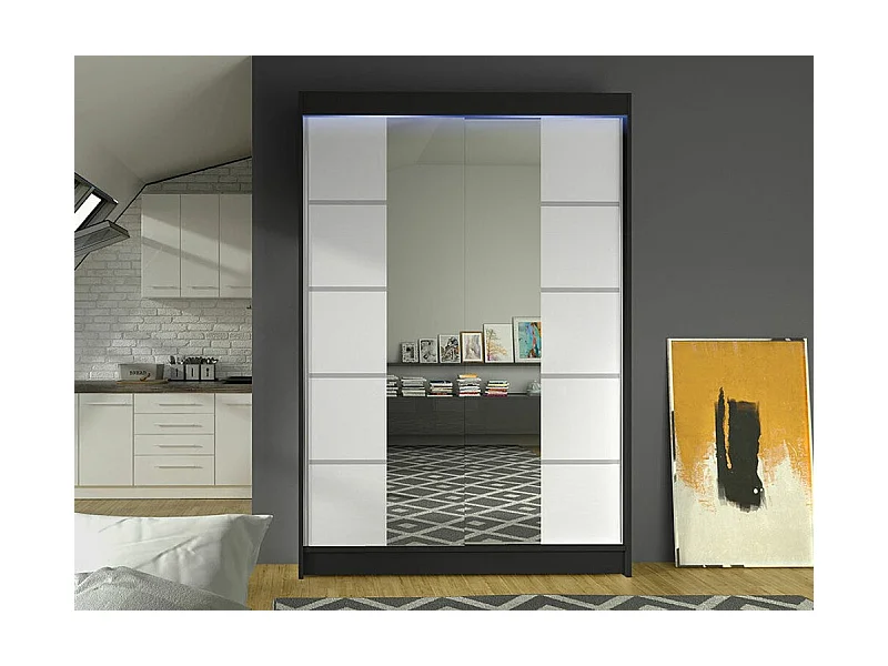 Roupeiro Closico 151, Número de prateleiras: 5, 20x12x6cm